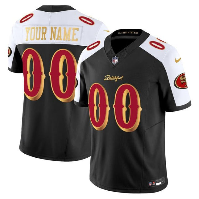 Custom San Francisco 49ers 2025 “Rivalries” Vapor Limited Jersey V2 - All Stitched SF49_KDZ - KINDOZY