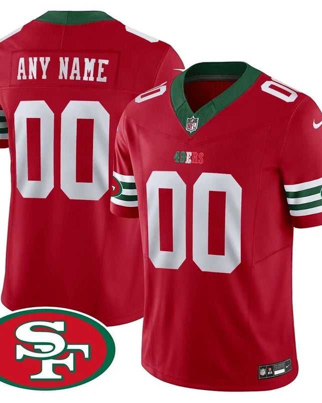 Custom San Francisco 49ers Limited Jersey - Mexico Edition SF49_KDZ - KINDOZY