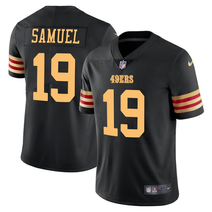 Deebo Samuel San Francisco 49ers Black Gold Jersey - All Stitched SF49_KDZ - KINDOZY