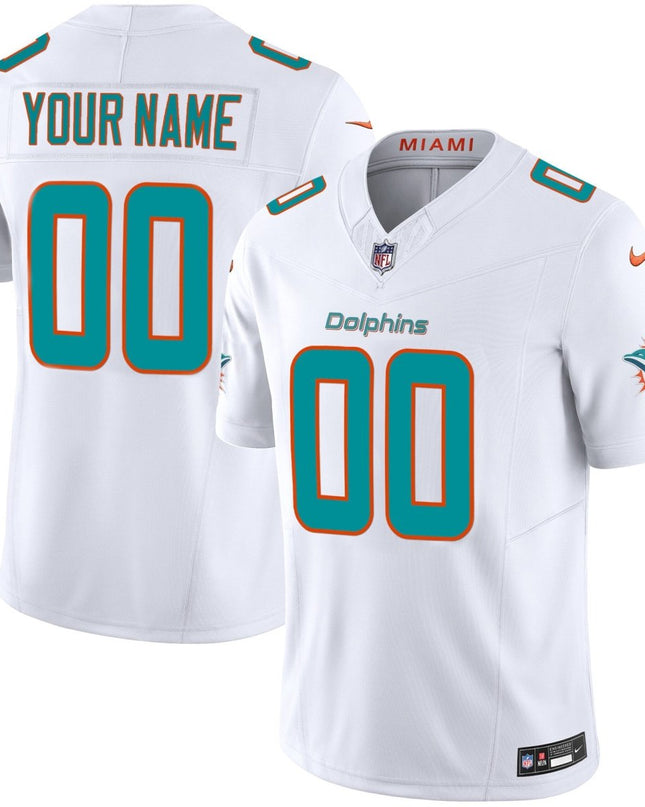 Dolphins Vapor Limited Custom Jersey - All Stitched MIA_KDZ - KINDOZY