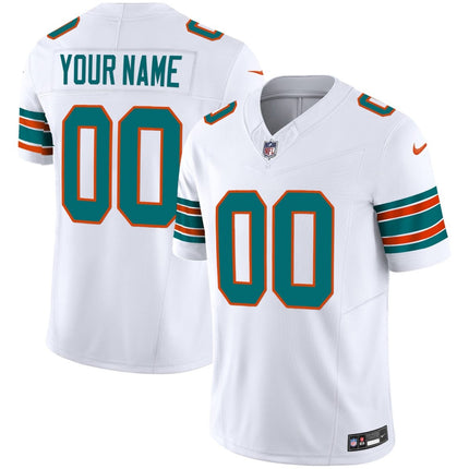 Dolphins Vapor Limited Custom Jersey - All Stitched MIA_KDZ - KINDOZY