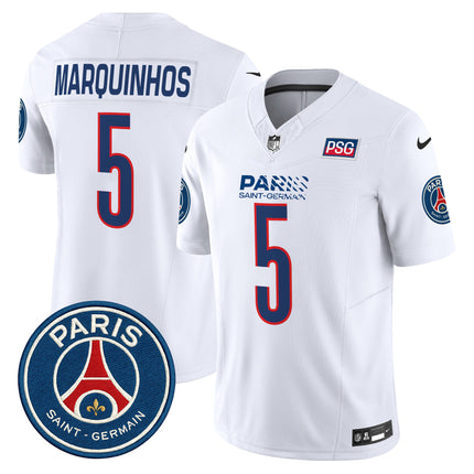 Men's Paris Saint-Germain 2025 Soccer x Football Vapor Limited Jersey - Stitched