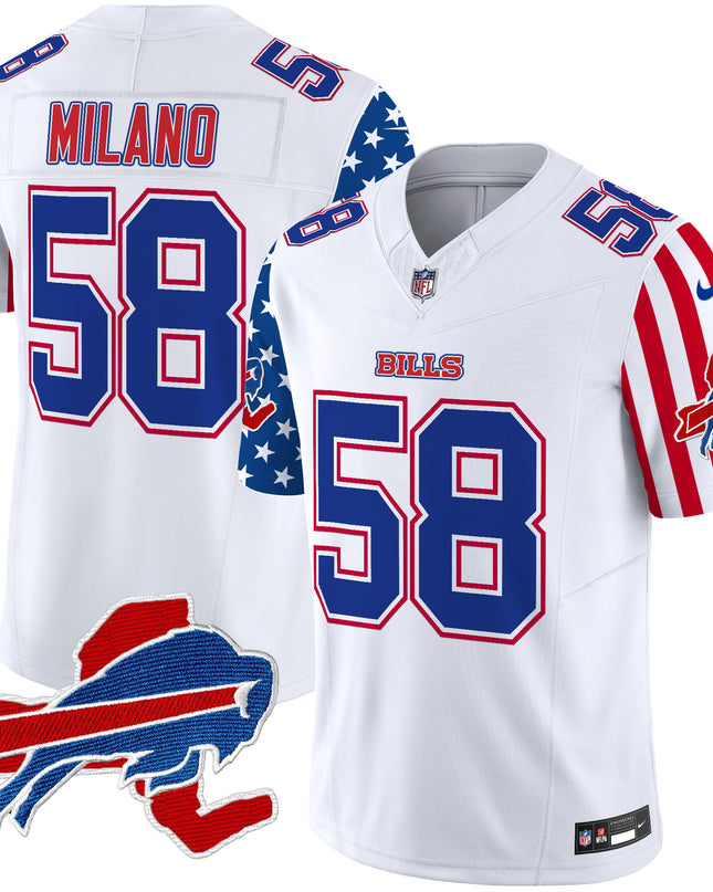 Men's Bills American Style Vapor Limited Jersey - All Stitched