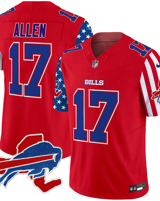 Men's Bills American Style Vapor Limited Jersey - All Stitched