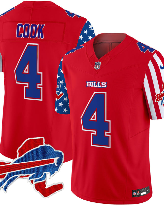 Men's Bills American Style Vapor Limited Jersey - All Stitched