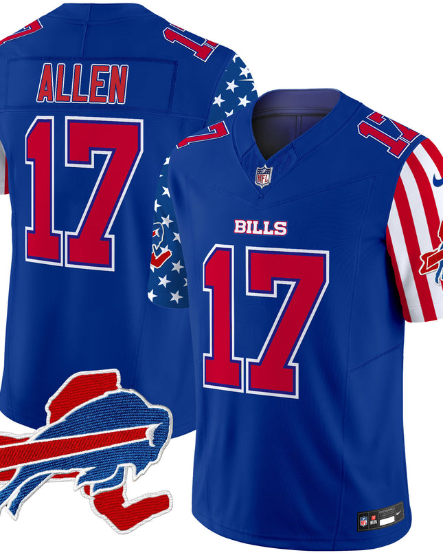 Men's Bills American Style Vapor Limited Jersey - All Stitched