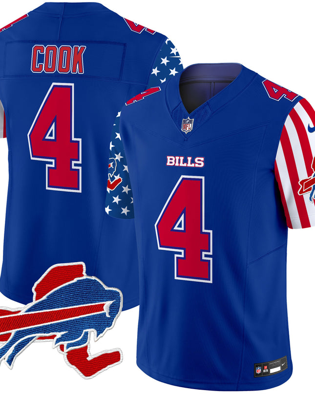 Men's Bills American Style Vapor Limited Jersey - All Stitched