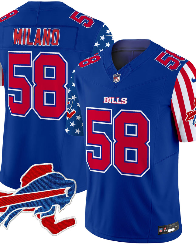 Men's Bills American Style Vapor Limited Jersey - All Stitched
