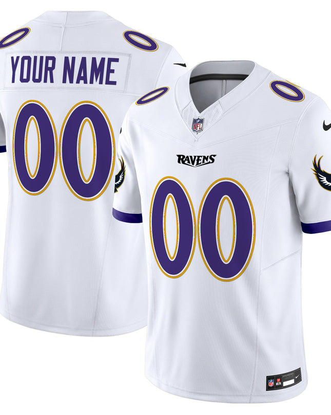 Ravens Special Vapor Limited Custom Jersey V2 - All Stitched