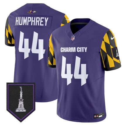 Men's Ravens City Edition Patch Vapor Limited Jersey - All Stitched