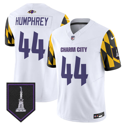 Men's Ravens City Edition Patch Vapor Limited Jersey - All Stitched