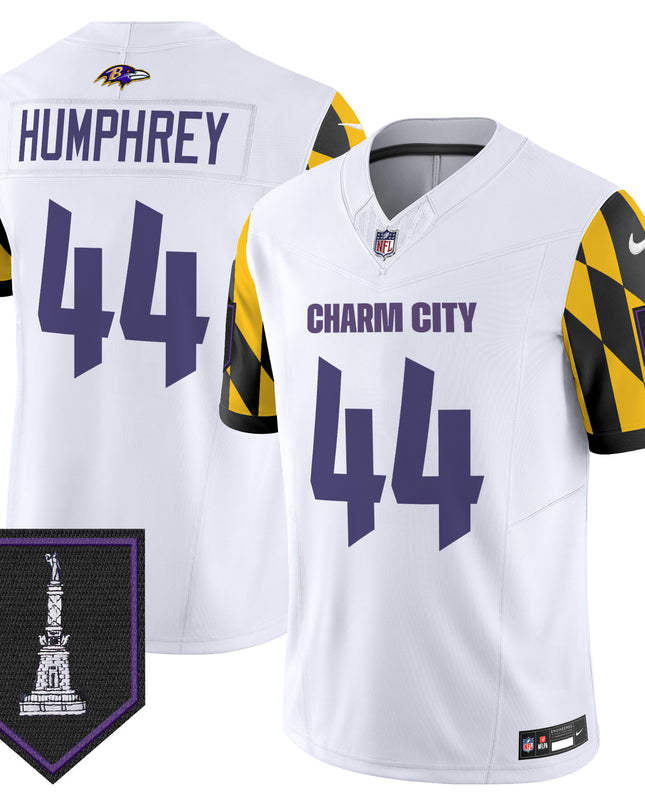 Men's Ravens City Edition Patch Vapor Limited Jersey - All Stitched