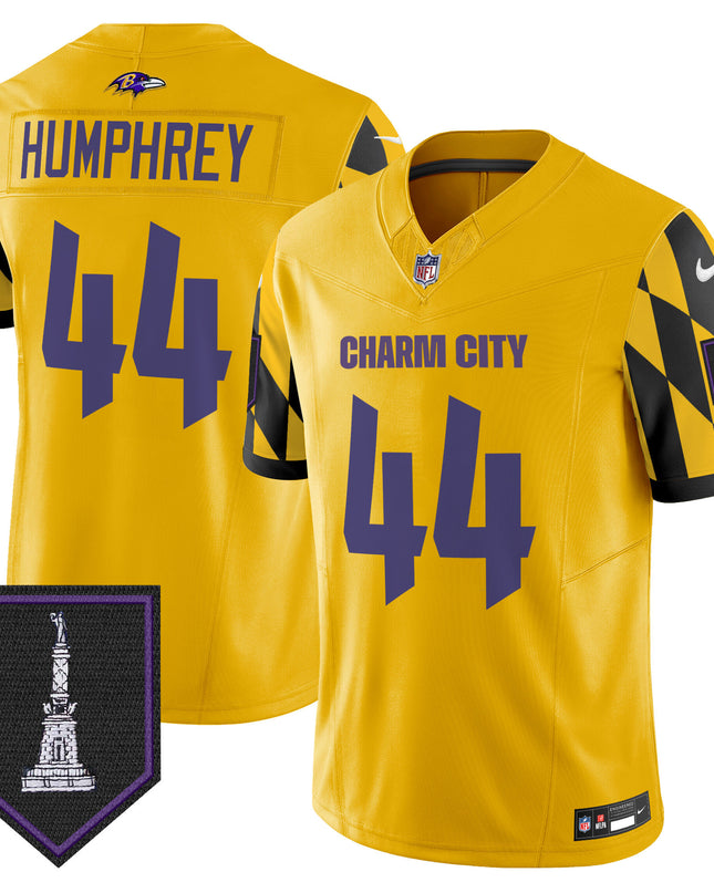 Men's Ravens City Edition Patch Vapor Limited Jersey - All Stitched