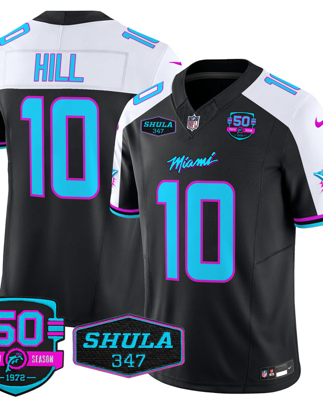 Men's Dolphins Miami Vice Vapor Limited Jersey V4 - All Stitched