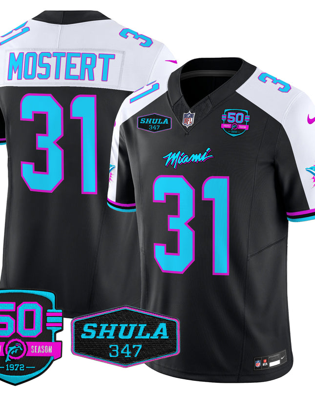 Men's Dolphins Miami Vice Vapor Limited Jersey V4 - All Stitched