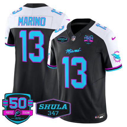 Men's Dolphins Miami Vice Vapor Limited Jersey V4 - All Stitched