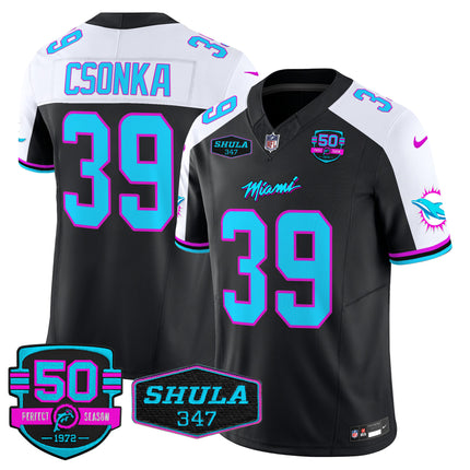Men's Dolphins Miami Vice Vapor Limited Jersey V4 - All Stitched