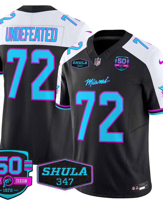 Men's Dolphins Miami Vice Vapor Limited Jersey V4 - All Stitched