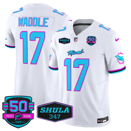 Men's Dolphins Miami Vice Vapor Limited Jersey V4 - All Stitched
