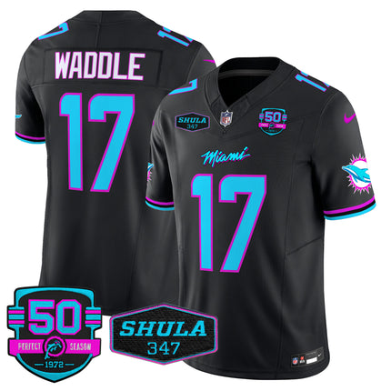 Men's Dolphins Miami Vice Vapor Limited Jersey V4 - All Stitched