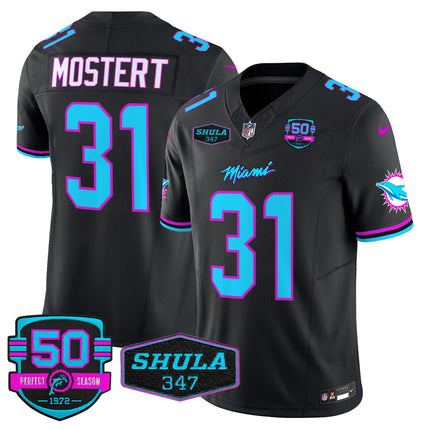 Men's Dolphins Miami Vice Vapor Limited Jersey V4 - All Stitched