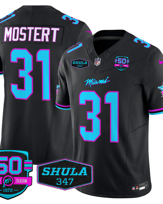 Men's Dolphins Miami Vice Vapor Limited Jersey V4 - All Stitched