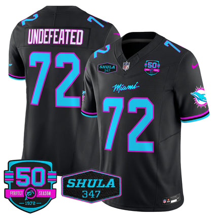 Men's Dolphins Miami Vice Vapor Limited Jersey V4 - All Stitched