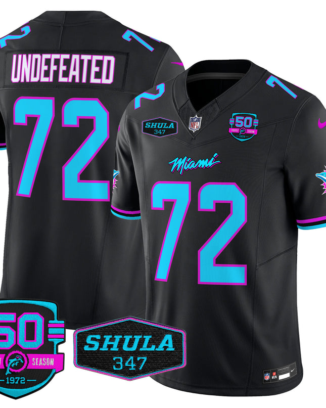 Men's Dolphins Miami Vice Vapor Limited Jersey V4 - All Stitched