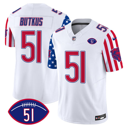 Men's Bears American Style Vapor Limited Jersey - All Stitched