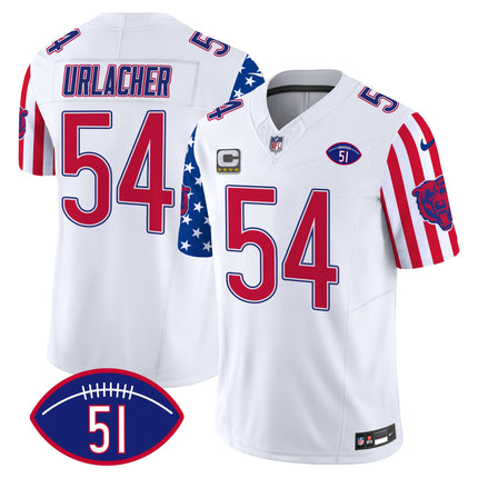 Men's Bears American Style Vapor Limited Jersey - All Stitched