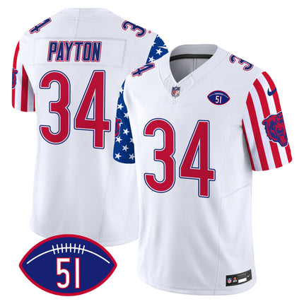 Men's Bears American Style Vapor Limited Jersey - All Stitched
