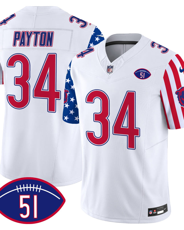Men's Bears American Style Vapor Limited Jersey - All Stitched