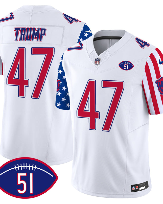 Men's Bears American Style Vapor Limited Jersey - All Stitched