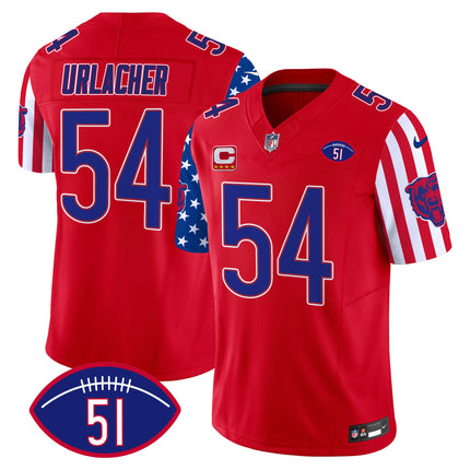 Men's Bears American Style Vapor Limited Jersey - All Stitched