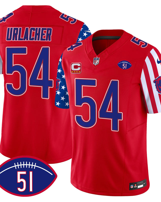 Men's Bears American Style Vapor Limited Jersey - All Stitched