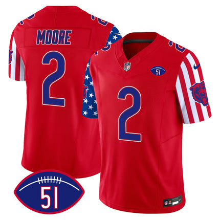 Men's Bears American Style Vapor Limited Jersey - All Stitched