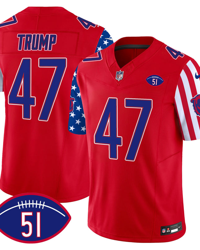 Men's Bears American Style Vapor Limited Jersey - All Stitched