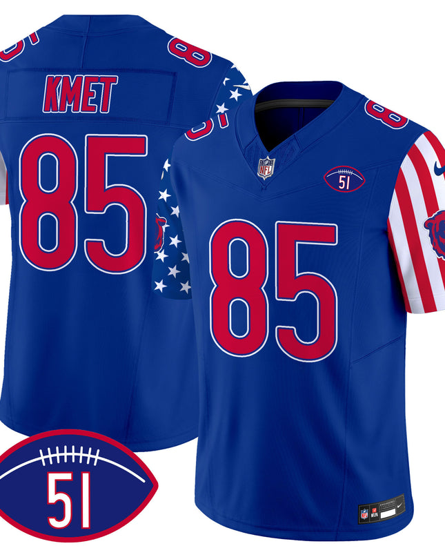 Men's Bears American Style Vapor Limited Jersey - All Stitched