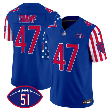 Men's Bears American Style Vapor Limited Jersey - All Stitched