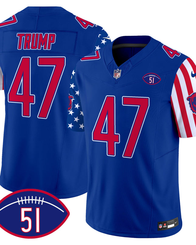 Men's Bears American Style Vapor Limited Jersey - All Stitched