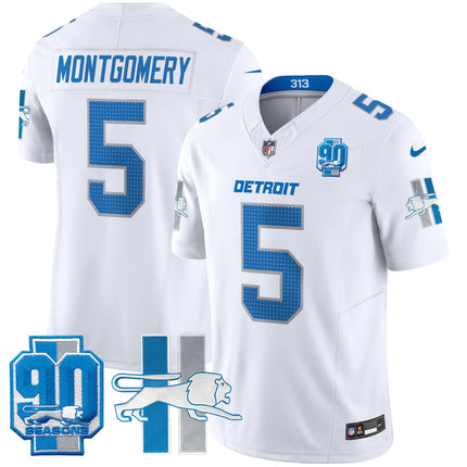 Men's Detroit Lion 1946 Throwback Vapor Limited Jersey - All Stitched