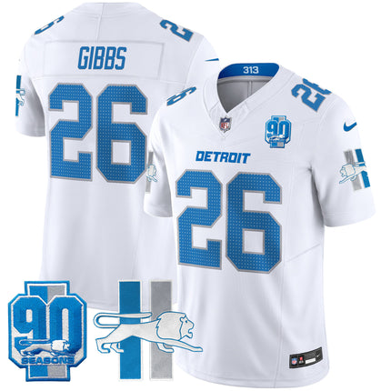 Men's Detroit Lion 1946 Throwback Vapor Limited Jersey - All Stitched