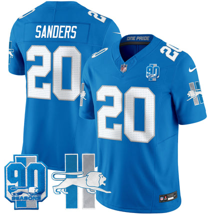 Men's Detroit Lion 1946 Throwback Vapor Limited Jersey - All Stitched