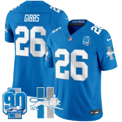 Men's Detroit Lion 1946 Throwback Vapor Limited Jersey - All Stitched