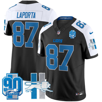 Men's Detroit Lion 1946 Throwback Vapor Limited Jersey - All Stitched