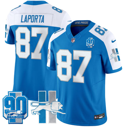 Men's Detroit Lion 1946 Throwback Vapor Limited Jersey - All Stitched