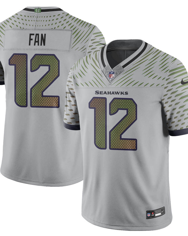 Seattle Seahawks F.U.S.E. Limited Rivalry Series Jersey - All Stitched