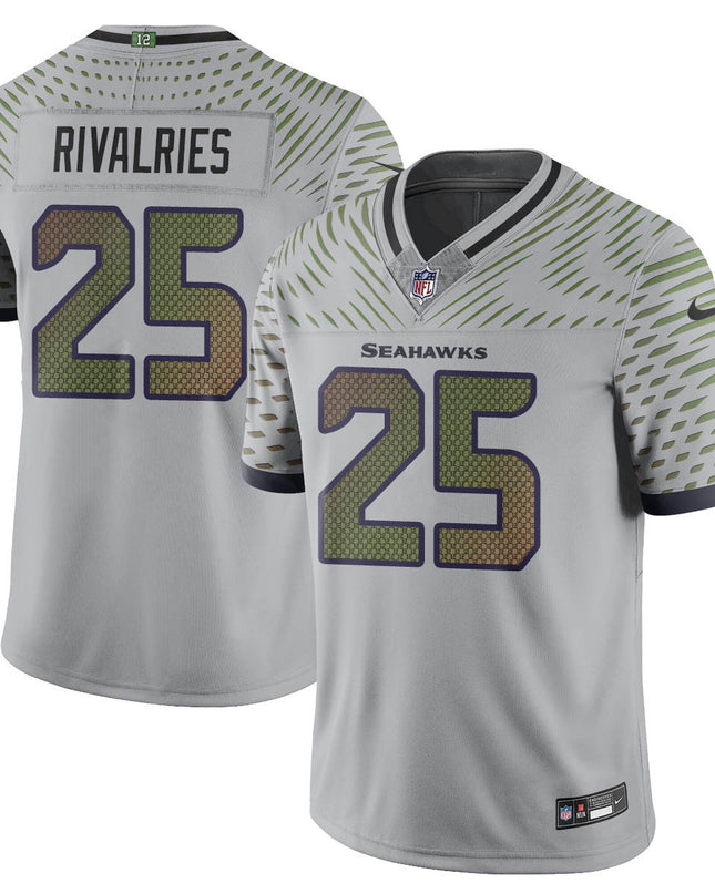 Seattle Seahawks F.U.S.E. Limited Rivalry Series Jersey - All Stitched