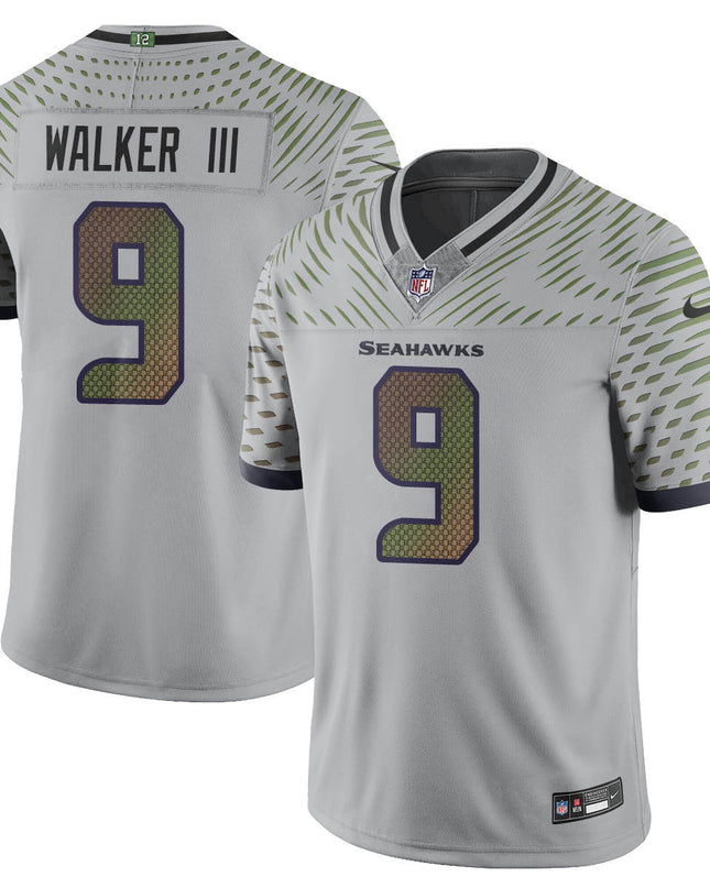 Seattle Seahawks F.U.S.E. Limited Rivalry Series Jersey - All Stitched