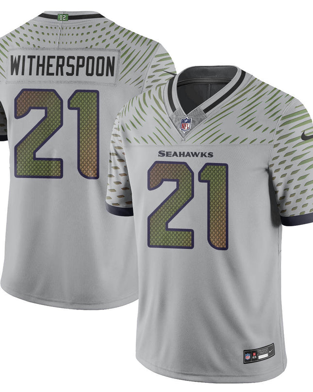 Seattle Seahawks F.U.S.E. Limited Rivalry Series Jersey - All Stitched